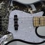 Fender  F.S.R Black Paisley Jazz Bass Image 4