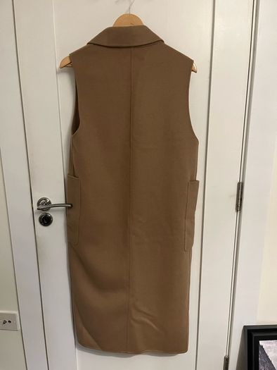 NEW 70% pure Wool warm winter coat women beige