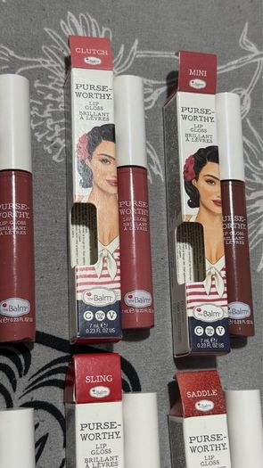 The balm lipglosses new
