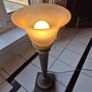 Lamp Vintage Marks&Spencers verdigris Torque Table lamp Image 4