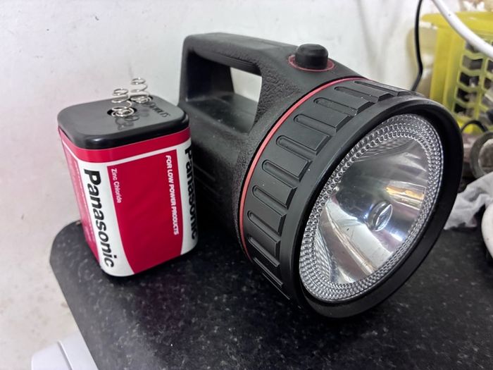 vintage torch