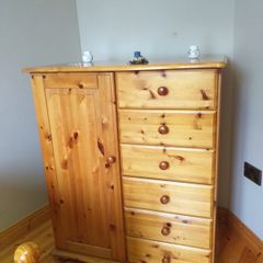 Pine Wardrobe/ Chest of Drawers