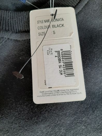 New with tag FILA black top
