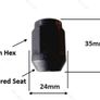 5 x Toyota, Lexus, Mitsubishi, Mazda- New Alloy Wheel Nuts - (MB5) Delivery Image 2