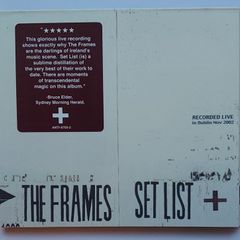 The Frames - Set List - CD