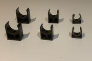 PVC pipe holder / clamp size 32mm 10 for 15e