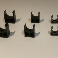 PVC pipe holder / clamp size 32mm 10 for 15e