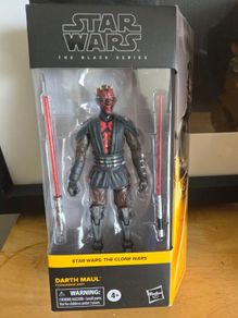 Star Wars Black Series: Darth Maul Clone Wars 6 inch (box damage, see pics)