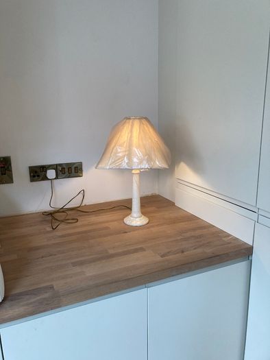 Vintage Table Lamp - Alabaster