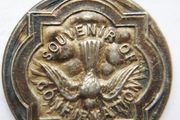 Vintage Irish Sterling Silver Holy Medal Confirmation Holy Spirit Power