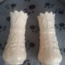 Vintage Belleek Flower Vase X 2 Image 5