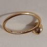 Pandora Dazzling Droplet Gold (585) Ring Image 7