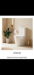 Bargain crosswater Mada Round Close Coupled Toilet