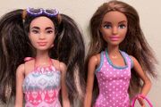 2 Barbie Dolls