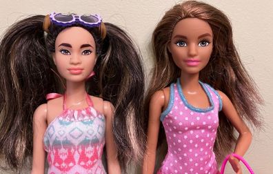 2 Barbie Dolls