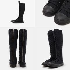 converse knee high XXHI, black