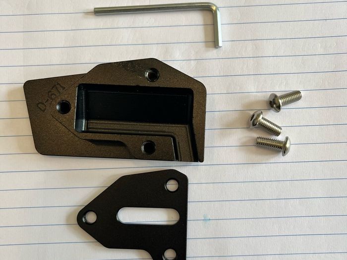 Motorcycle Foot Pedal Cover Enlarger