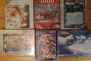 Quality Jigsaw Puzzle Collection; Ravensburger, Clementoni, Falcon and Schmidt