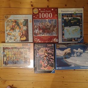 Quality Jigsaw Puzzle Collection; Ravensburger, Clementoni, Falcon and Schmidt