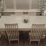 Table and six chairs Image 2