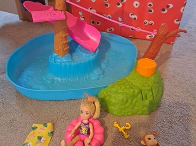 Barbie Chelsea Pool Set With Zip Line For Sale in Carrigaline, Cork ...