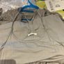 Grey wedding suit with slip dress and matching cardigan Image 3