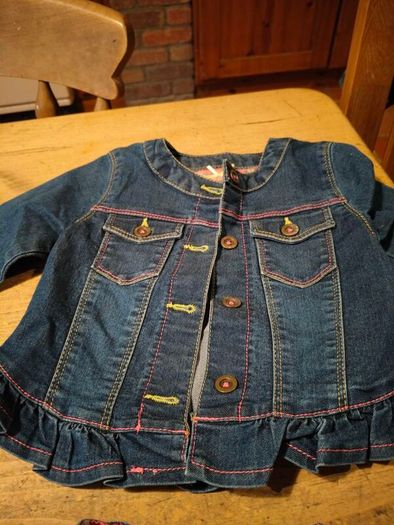 Girls Denim Jacket and Jeans.
