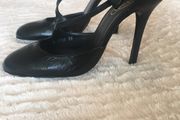 Classic Black Bow Detail Heels size 39