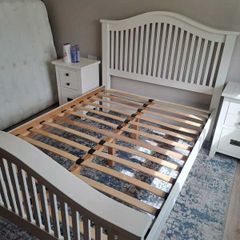 Double Bed and 2 lockers