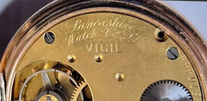 Lancashire Watch Co. Pocket Watch - Prescott & Vigil - 1909c