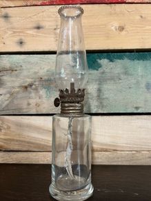 vintage Austrian  Oil Lamp