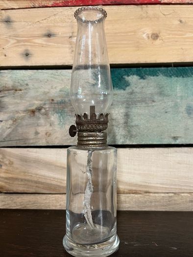 vintage Austrian  Oil Lamp