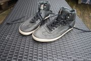 Camper mens blue/black leather ankle shoes