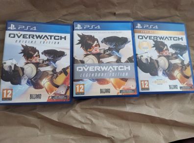 Overwatch PS4 - 3 editions