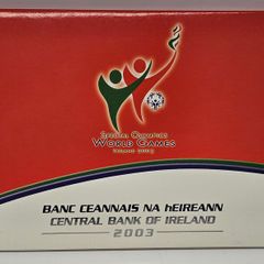 Ireland 2003 Special Olympics Wold Games Coin Set Central Bank of Ireland