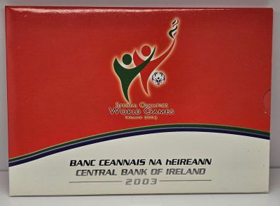 Ireland 2003 Special Olympics Wold Games Coin Set Central Bank of Ireland