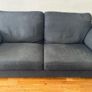 IKEA dark navy sofas 3 +2 Image 6