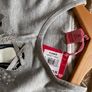 Brand new with tags Girl's Elegant Grey Long Sleeve Top Image 6