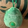 Starbucks Japan Shibuya Crossing Exclusive Bearista Daruma Plush - Green Lucky Charm New with Tags Image 3