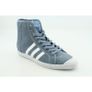 Adidas Originals Adria Grey Suede High Top Trainers Size Uk 4 NEW Image 2