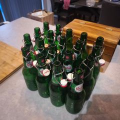 19x 450ml Grolsch Swing Top Bottles