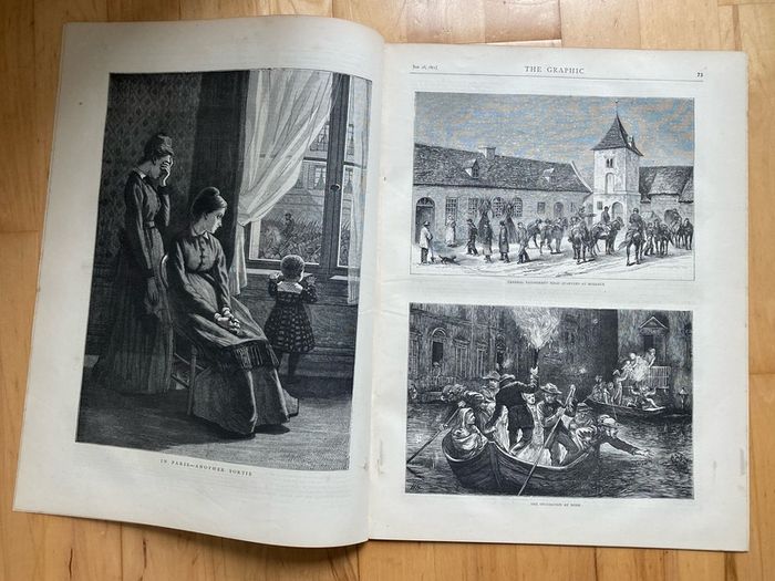 The Graphic newspaper Jan 28, 1871