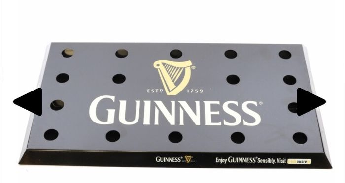 2 guinness drip tray for home bar pub