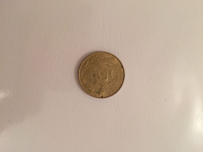1964-1971 French 5 centimes