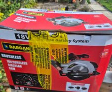 New Dargan Circular Saw with battery and charger