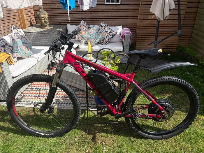 Carrera Kraken Electric Mountain Bike - 2000W Conversion | 52V Battery