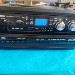 Steepletone SMC595 Turntable Radio Tape CD Encoder & Aux-in 2.0 Channel HiFi