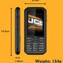 JCB Tradesman 3 Smart Feature Rugged Waterproof 4g Mobile Sim-Free Dual-Sim Phone With Whatsapp - Black Image 4