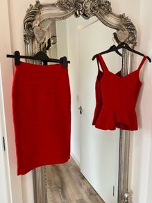 Red suit