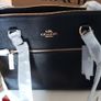 New Black Coach Tote Bag Image 9